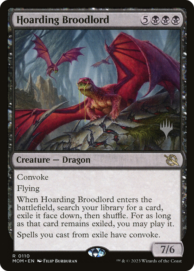Hoarding Broodlord (Promo Pack) [March of the Machine Promos] | Tacoma Games