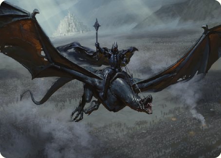 Lord of the Nazgul Art Card [The Lord of the Rings: Tales of Middle-earth Art Series] | Tacoma Games