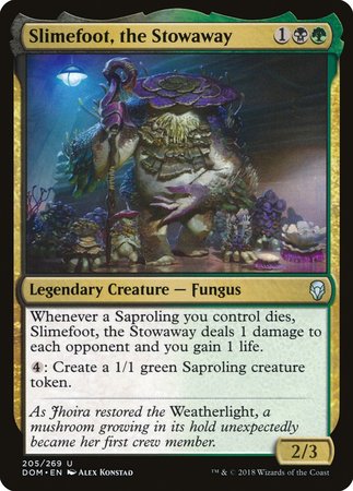 Slimefoot, the Stowaway [Dominaria] | Tacoma Games