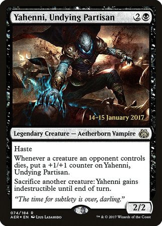 Yahenni, Undying Partisan [Aether Revolt Promos] | Tacoma Games