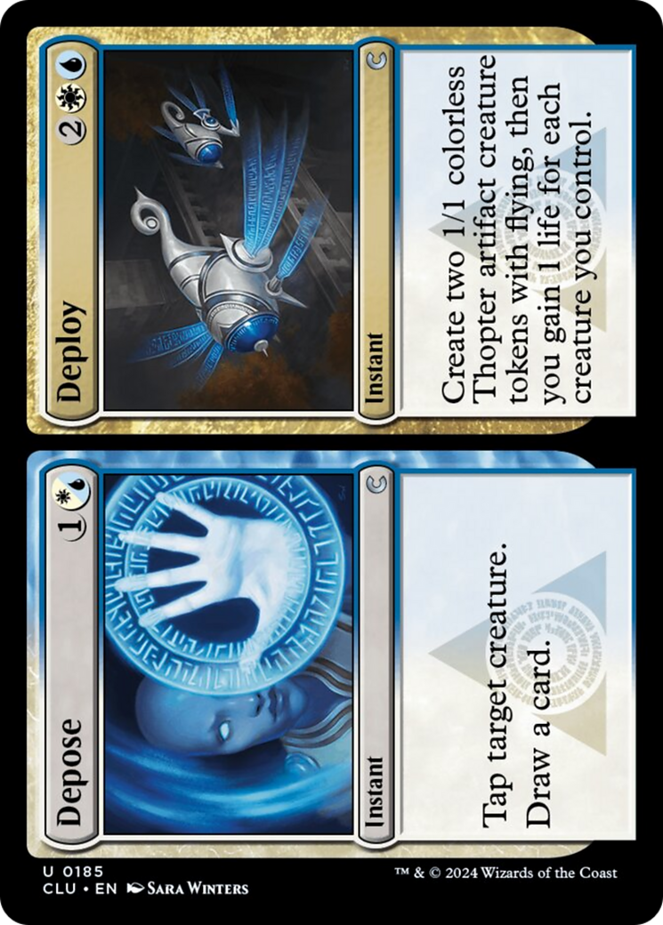 Depose // Deploy [Ravnica: Clue Edition] | Tacoma Games