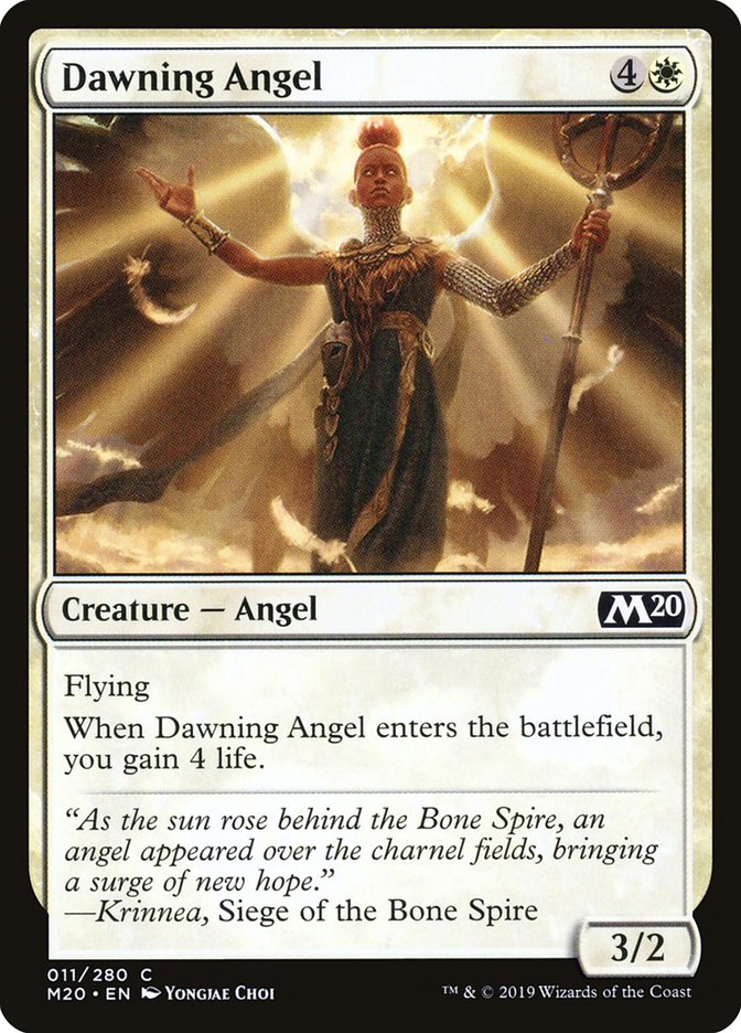 Dawning Angel [Core Set 2020] | Tacoma Games