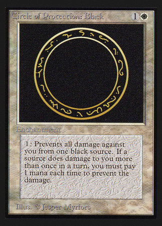 Circle of Protection: Black (IE) [Intl. Collectors’ Edition] | Tacoma Games