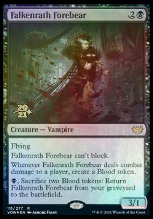 Falkenrath Forebear [Innistrad: Crimson Vow Prerelease Promos] | Tacoma Games