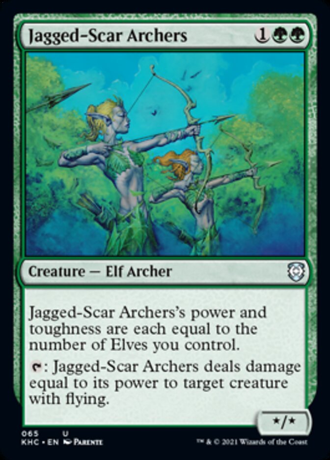 Jagged-Scar Archers [Kaldheim Commander] | Tacoma Games