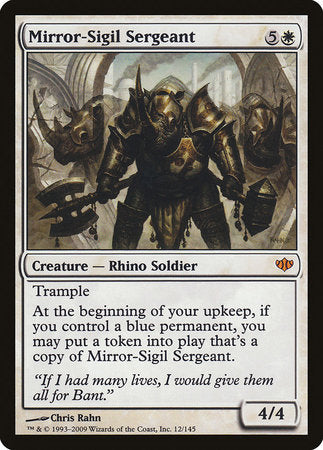 Mirror-Sigil Sergeant [Conflux] | Tacoma Games