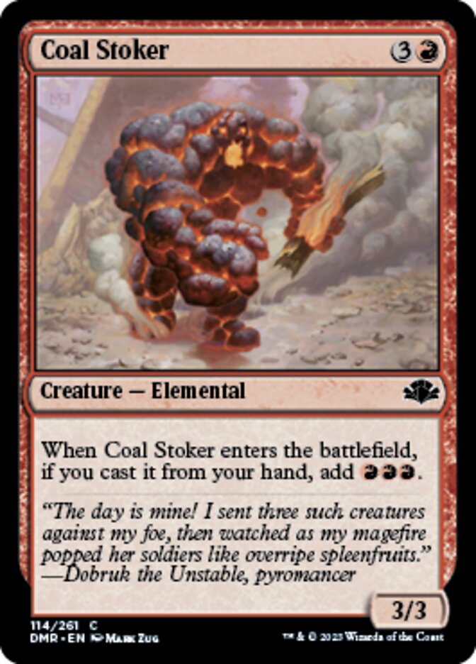 Coal Stoker [Dominaria Remastered] | Tacoma Games