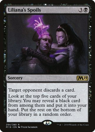 Liliana's Spoils [Core Set 2019] | Tacoma Games