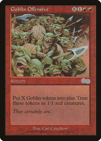 Goblin Offensive [Urza's Saga] | Tacoma Games