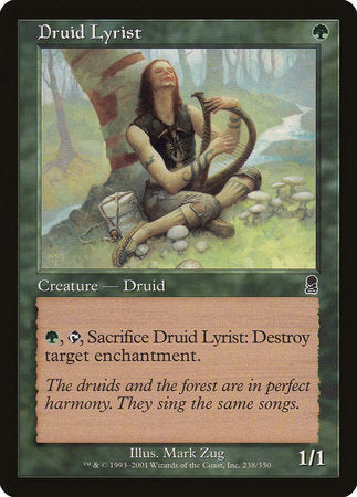 Druid Lyrist [Odyssey] | Tacoma Games