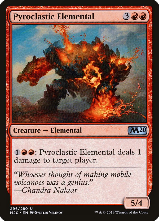 Pyroclastic Elemental [Core Set 2020] | Tacoma Games