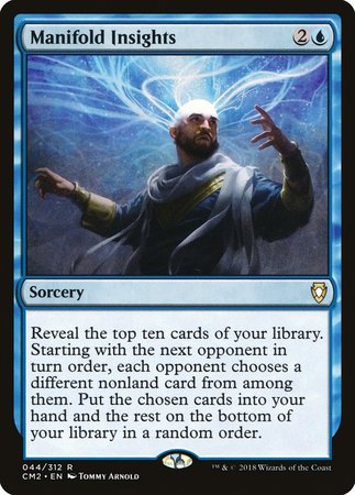 Manifold Insights [Commander Anthology Volume II] | Tacoma Games