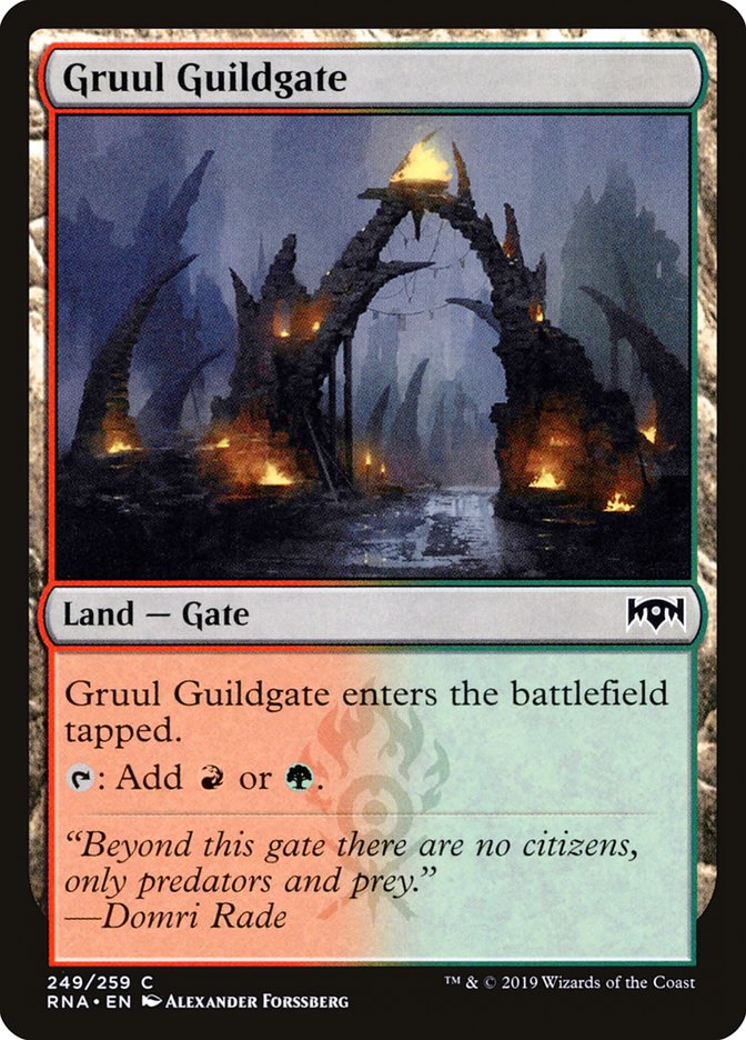 Gruul Guildgate (249/259) [Ravnica Allegiance] | Tacoma Games