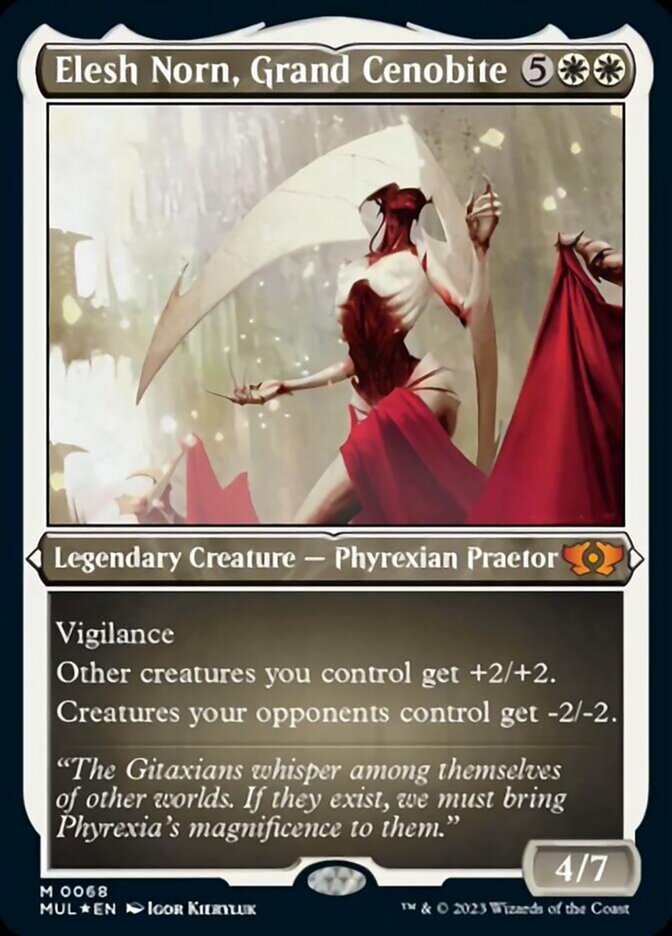 Elesh Norn, Grand Cenobite (Foil Etched) [Multiverse Legends] | Tacoma Games