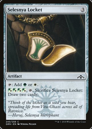 Selesnya Locket [Guilds of Ravnica] | Tacoma Games