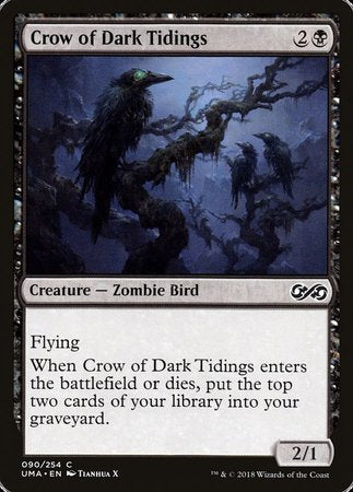 Crow of Dark Tidings [Ultimate Masters] | Tacoma Games