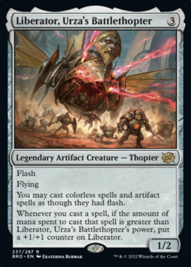 Liberator, Urza's Battlethopter [The Brothers' War] | Tacoma Games
