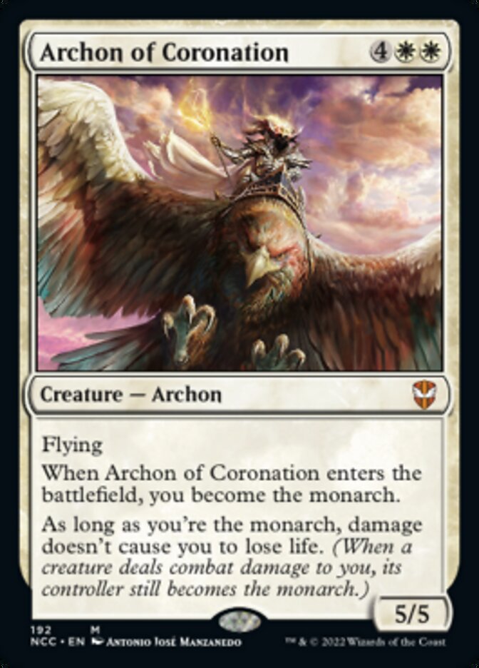 Archon of Coronation [Streets of New Capenna Commander] | Tacoma Games