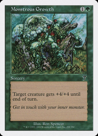 Monstrous Growth [Seventh Edition] | Tacoma Games