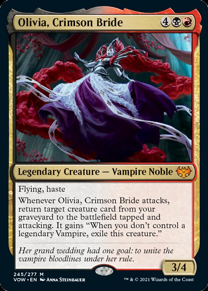 Olivia, Crimson Bride [Innistrad: Crimson Vow] | Tacoma Games