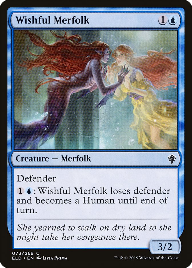 Wishful Merfolk [Throne of Eldraine] | Tacoma Games