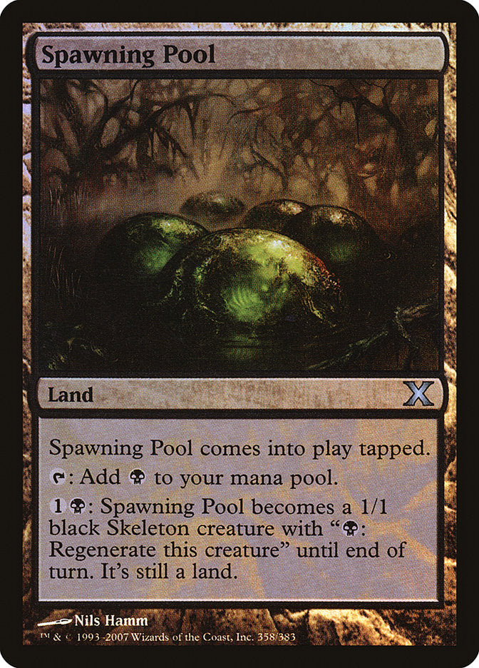Spawning Pool (Premium Foil) [Tenth Edition] | Tacoma Games
