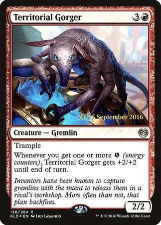 Territorial Gorger [Kaladesh Promos] | Tacoma Games