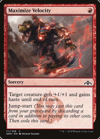 Maximize Velocity [Guilds of Ravnica] | Tacoma Games