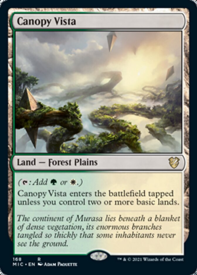 Canopy Vista [Innistrad: Midnight Hunt Commander] | Tacoma Games