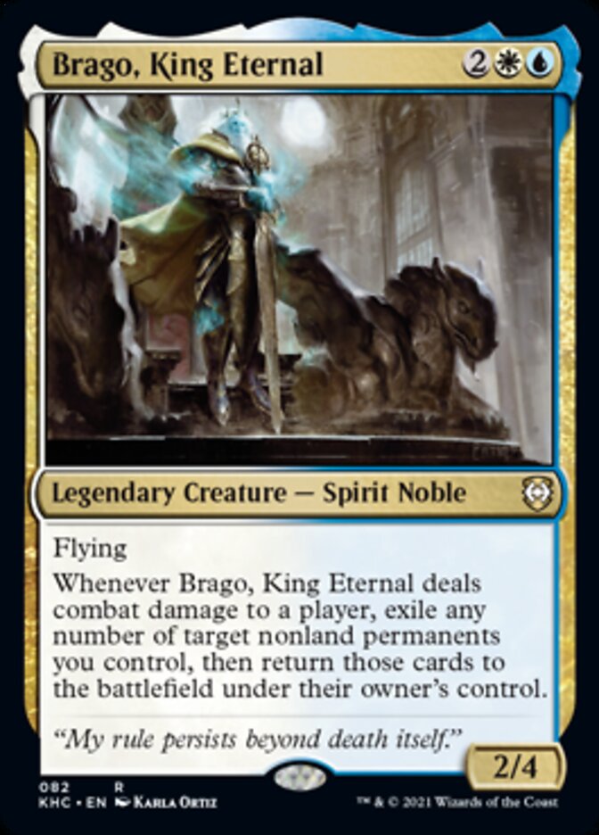 Brago, King Eternal [Kaldheim Commander] | Tacoma Games