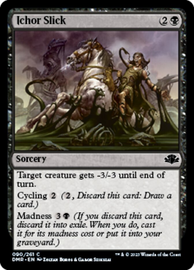 Ichor Slick [Dominaria Remastered] | Tacoma Games