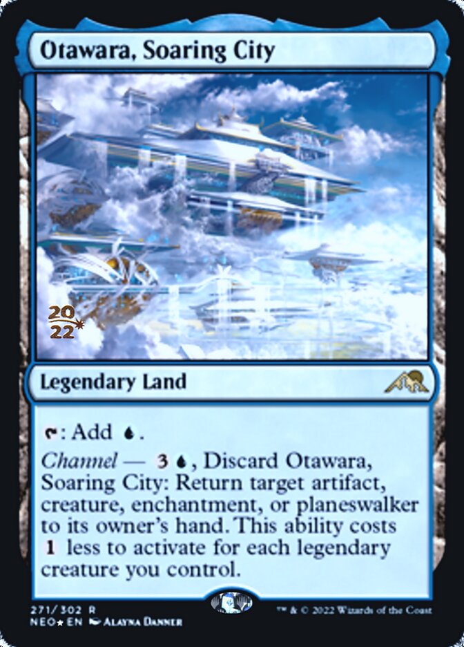 Otawara, Soaring City [Kamigawa: Neon Dynasty Prerelease Promos] | Tacoma Games