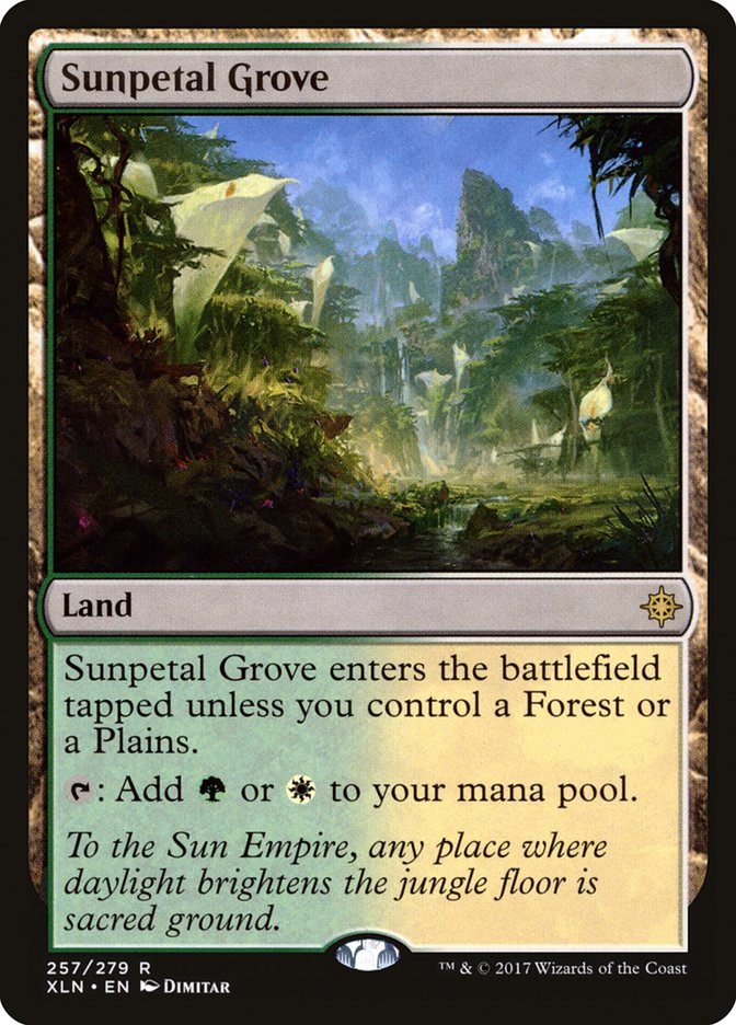 Sunpetal Grove [Ixalan] | Tacoma Games