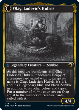 Ludevic, Necrogenius // Olag, Ludevic's Hubris [Innistrad: Double Feature] | Tacoma Games
