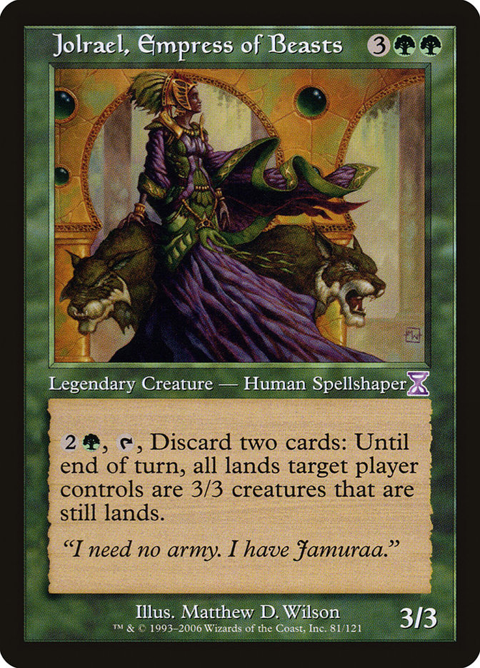 Jolrael, Empress of Beasts [Time Spiral Timeshifted] | Tacoma Games
