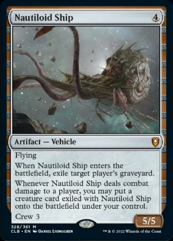 Nautiloid Ship [Commander Legends: Battle for Baldur's Gate] | Tacoma Games