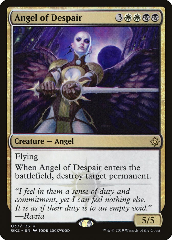 Angel of Despair [Ravnica Allegiance Guild Kit] | Tacoma Games
