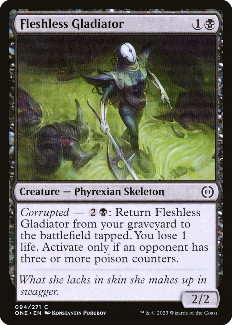 Fleshless Gladiator [Phyrexia: All Will Be One] | Tacoma Games