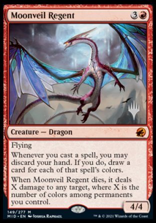 Moonveil Regent (Promo Pack) [Innistrad: Midnight Hunt Promos] | Tacoma Games