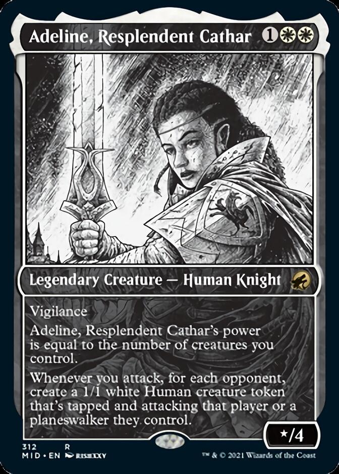 Adeline, Resplendent Cathar (Showcase Eternal Night) [Innistrad: Midnight Hunt] | Tacoma Games