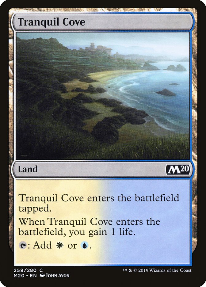 Tranquil Cove [Core Set 2020] | Tacoma Games
