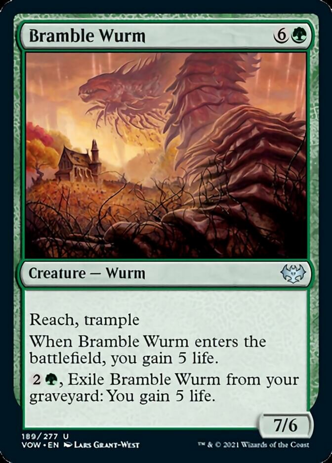 Bramble Wurm [Innistrad: Crimson Vow] | Tacoma Games