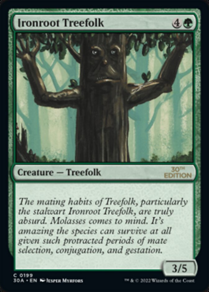 Ironroot Treefolk [30th Anniversary Edition] | Tacoma Games