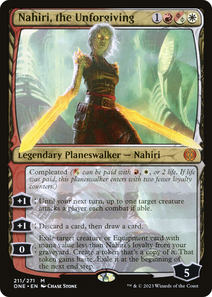 Nahiri, the Unforgiving [Phyrexia: All Will Be One] | Tacoma Games