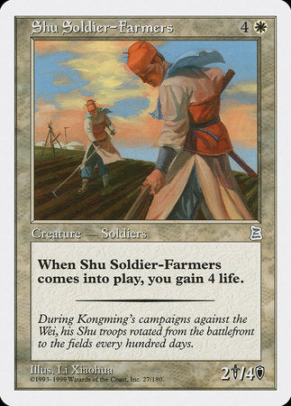 Shu Soldier-Farmers [Portal Three Kingdoms] | Tacoma Games