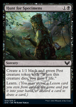 Hunt for Specimens [Strixhaven: School of Mages] | Tacoma Games