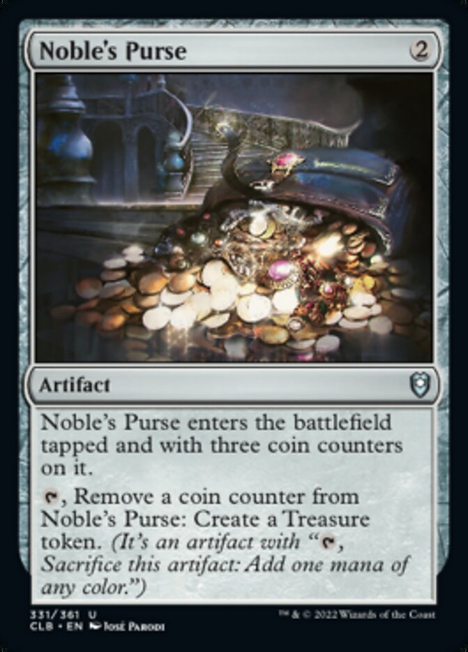 Noble's Purse [Commander Legends: Battle for Baldur's Gate] | Tacoma Games