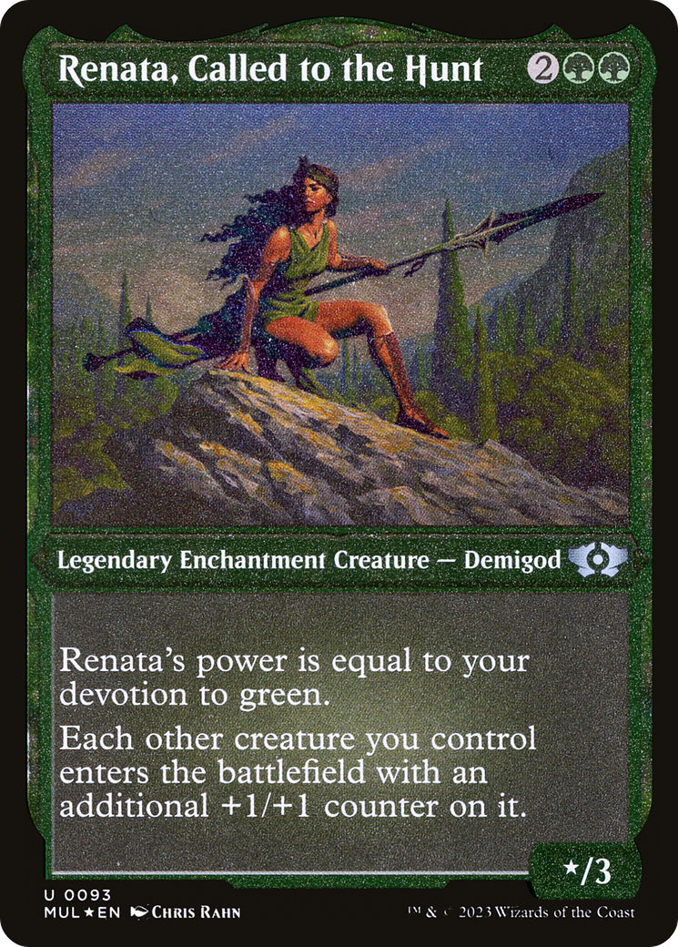 Renata, Called to the Hunt (Foil Etched) [Multiverse Legends] | Tacoma Games