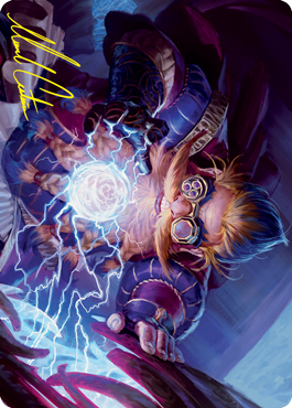 Storm-Kiln Artist Art Card (Gold-Stamped Signature) [Strixhaven: School of Mages Art Series] | Tacoma Games