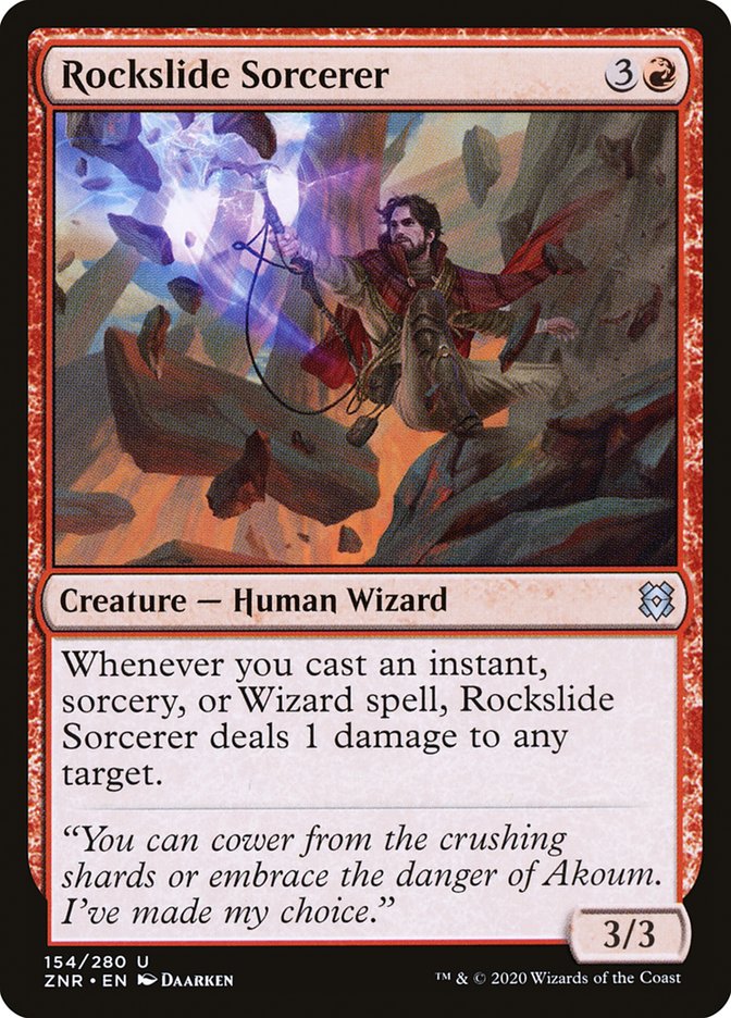 Rockslide Sorcerer [Zendikar Rising] | Tacoma Games